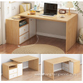 Multifunctional rotatable computer desk